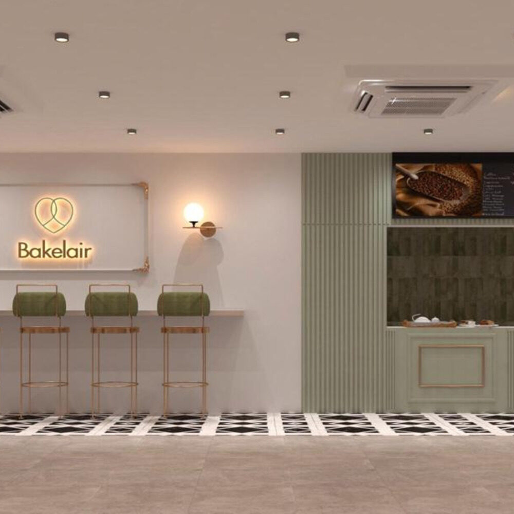 Bakelair counter and bar seating